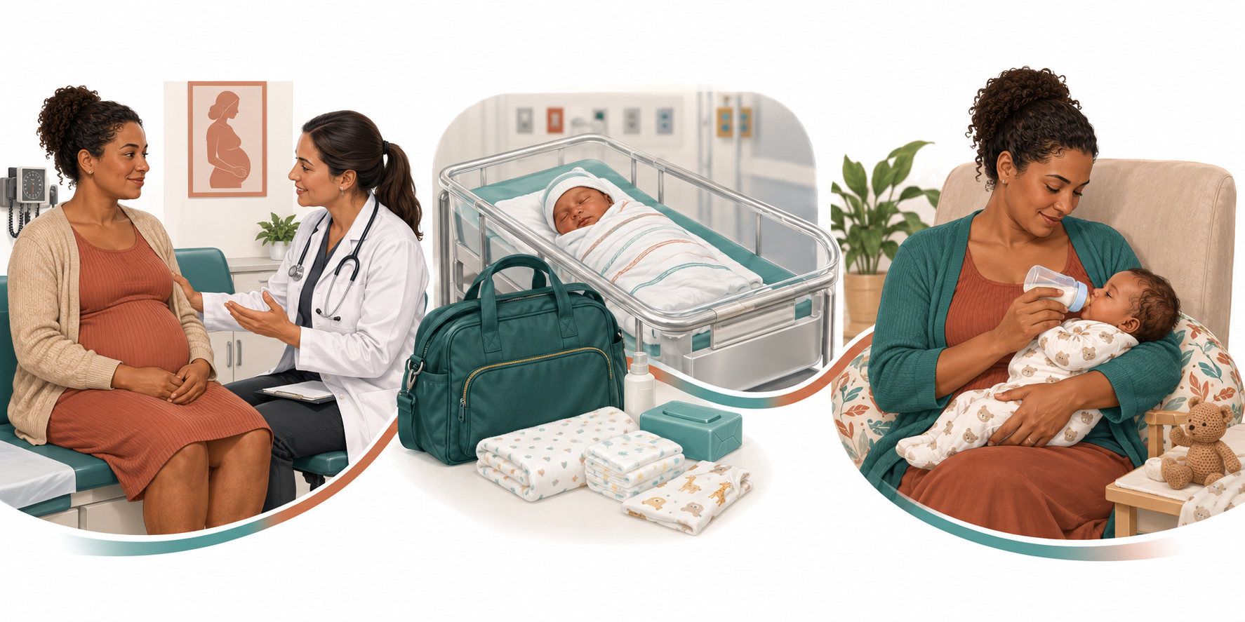 Prevenção da transmissão vertical exige cuidado durante o pré-natal, o nascimento e o período pós-natal