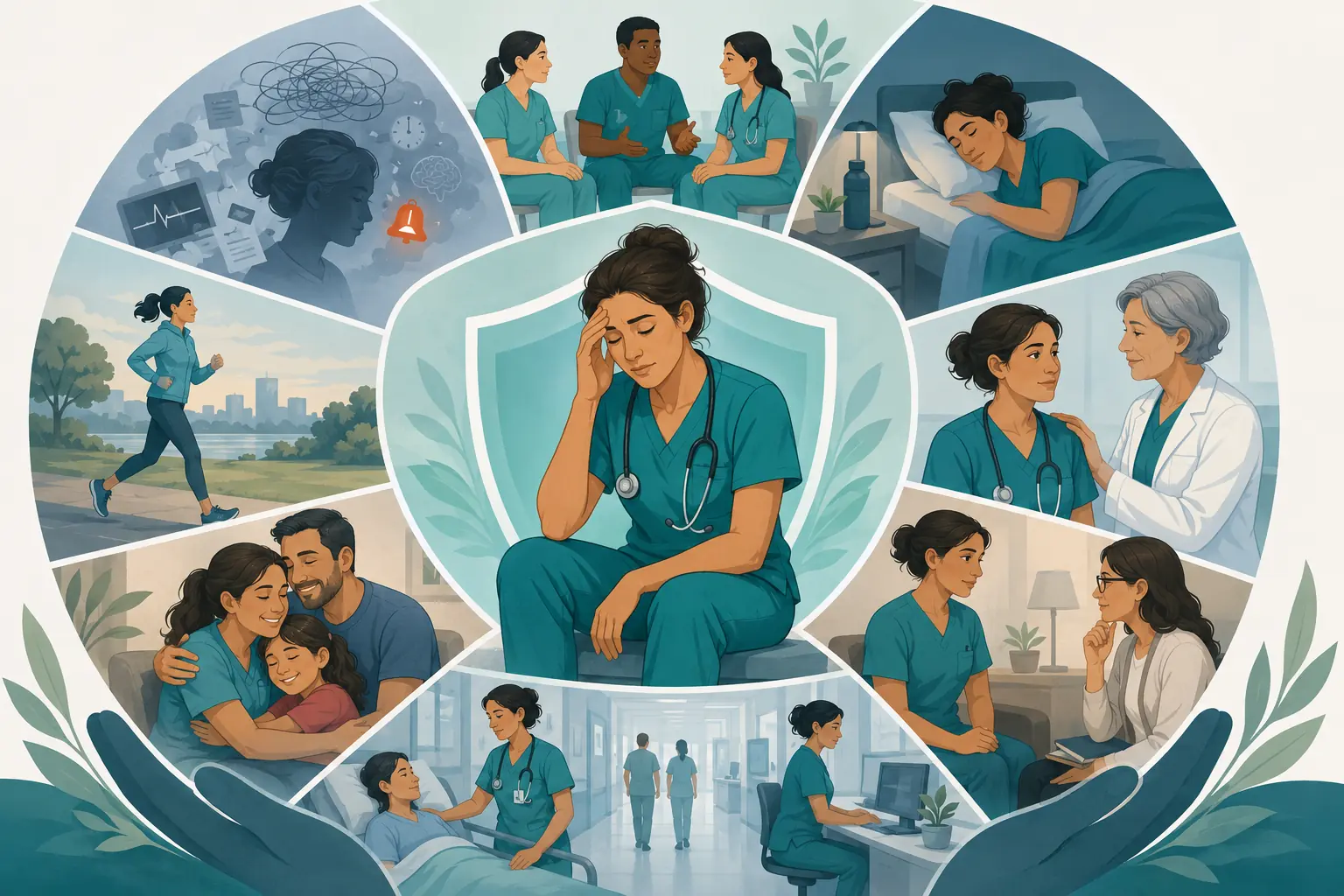 O médico inserido em uma rede de proteção e cuidado.