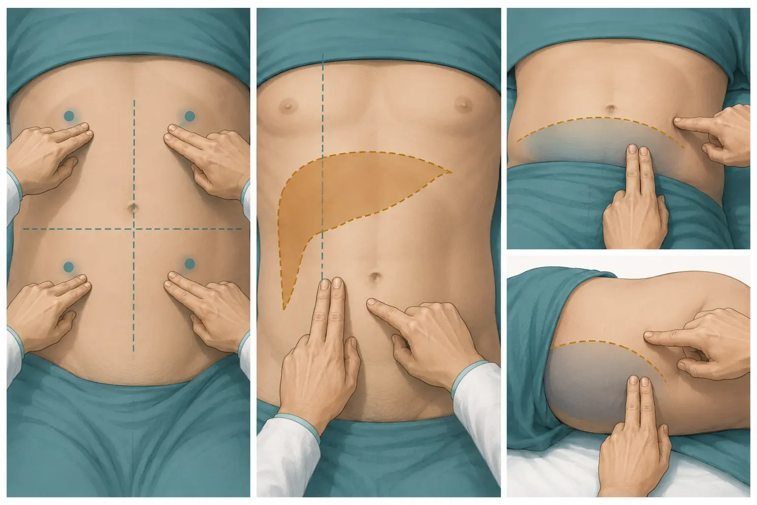 Percussão abdominal